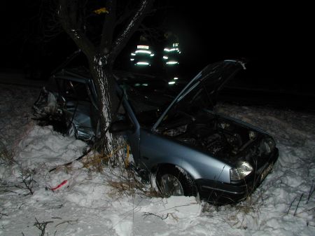 Tragick dopravn nehoda mezi Pelou a Lhotou 27. 1. 2007
